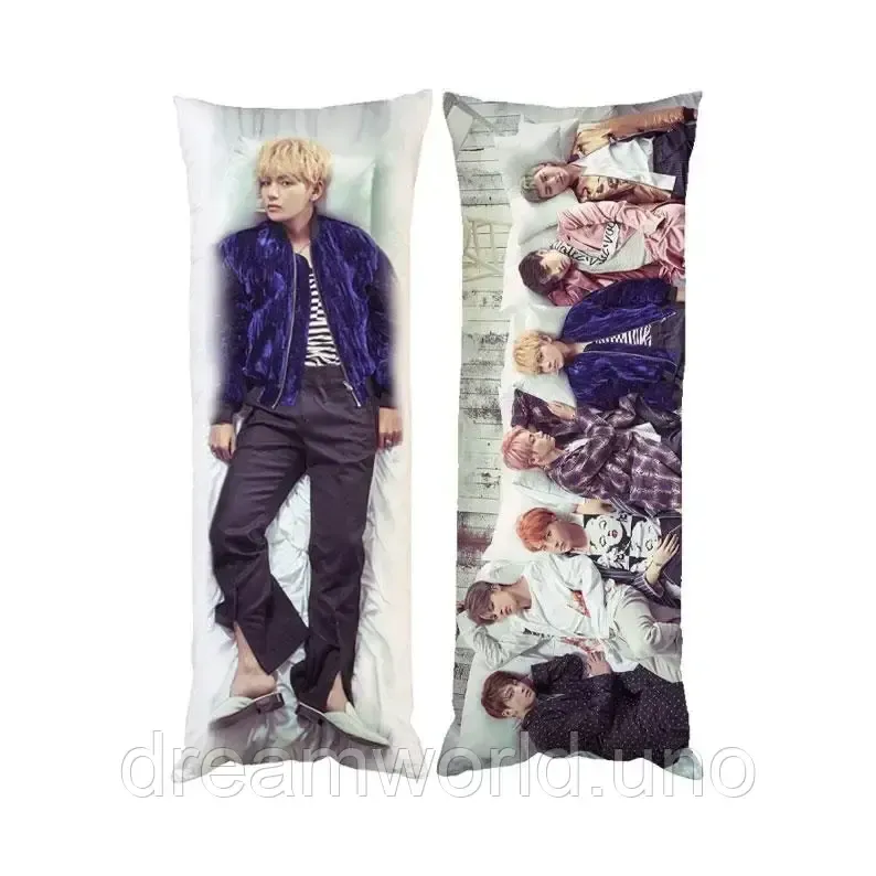 Подушка дакімакура BTS Кім Те Хен декоративна ростова подушка для обіймання Харків - фото 1