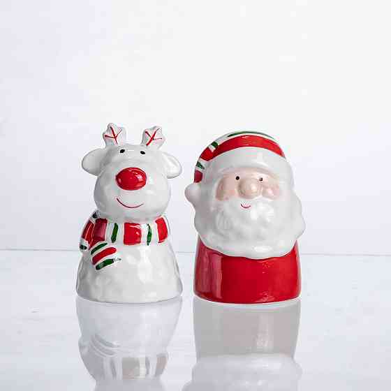 Yiwu Набір для спецій з порцеляни New Year 2 баночки по 100 мл CR-1-36 Коломия