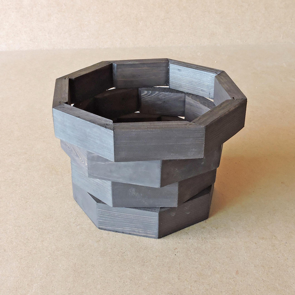 Кашпо "Клевер" венге Миколаїв - фото 1