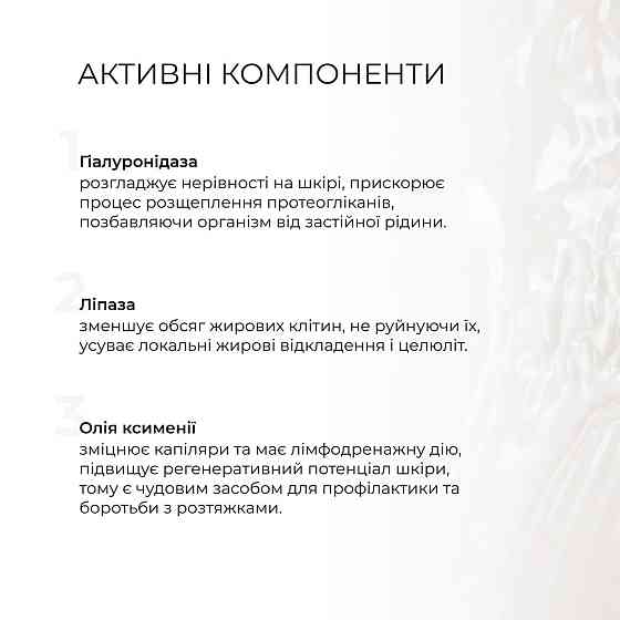 Курс для антицелюлітного догляду в домашніх умовах з ензимним антицелюлітним комплексом Hillary Zymo Cell Київ