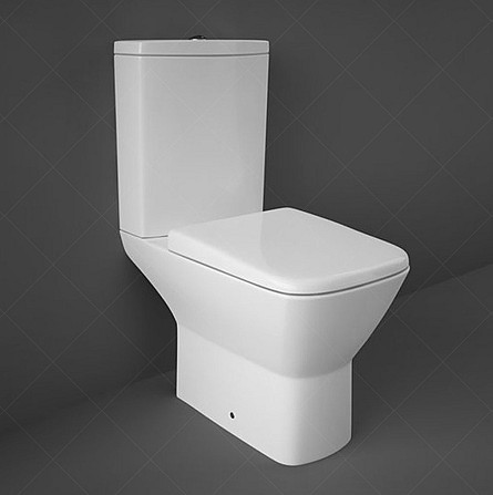 Унитаз RAK Ceramics Summit (унитаз бачок крышка Urea Soft Close) (RAK0037) Белый Винница - изображение 6