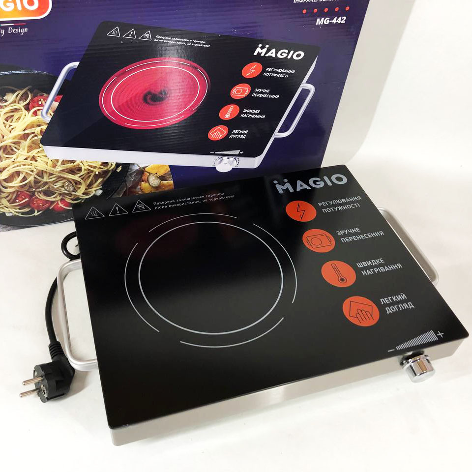 Електричні електроплити, Зручна плита для кухні, Переносна електрична кухонна плита IT-24 Львів - фото 8
