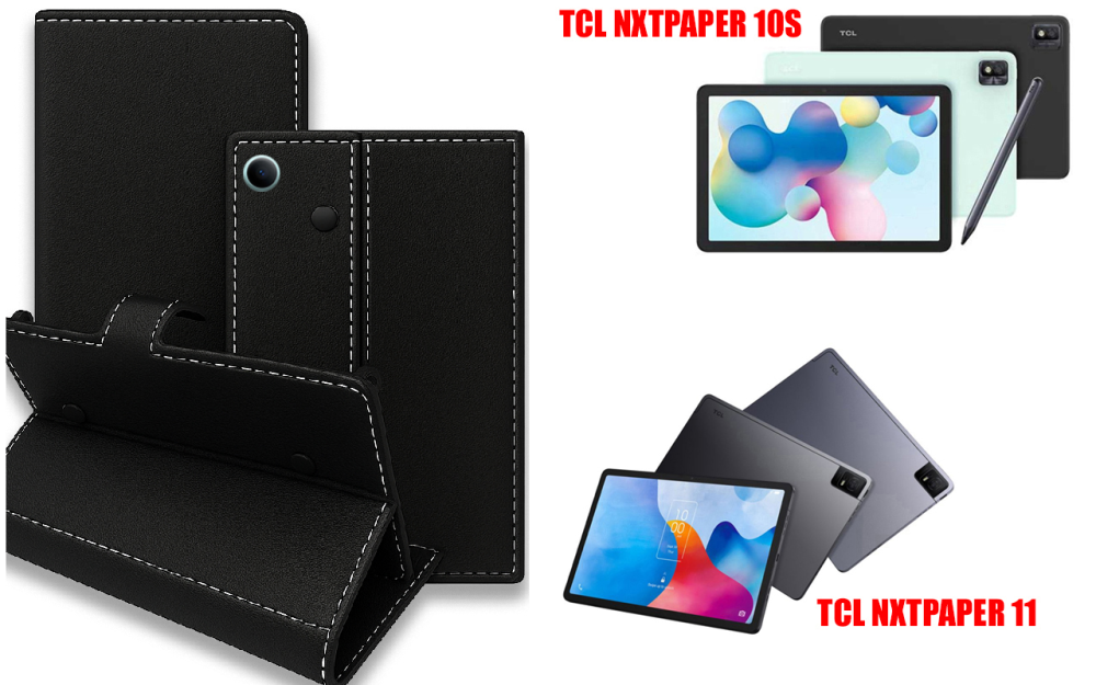 Книжка-трансформер для планшета Tcl Nxtpaper 10S, Nxtpaper 11, колір Black Київ - фото 1