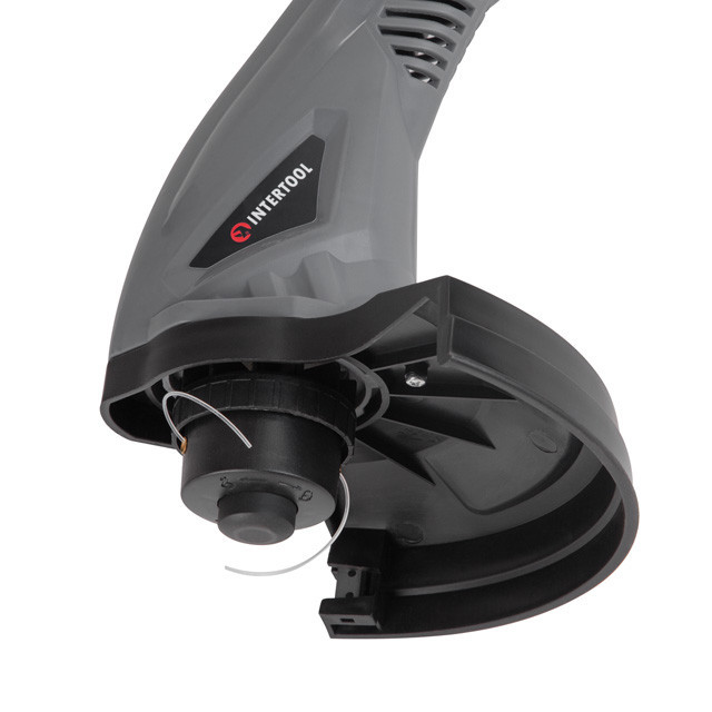 Тример електричний, 0,25 кВт, 12000 об/хв, ширина зрізання 220 мм INTERTOOL DT-2243 Киев - изображение 4