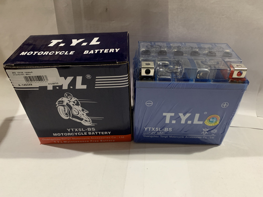 Акумулятор 12V 5А гелевий (113x70x107) Мукачево - фото 1