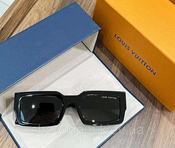 Жіночі сонцезахисні окуляри Lv 1910 black Lux Київ - фото 2