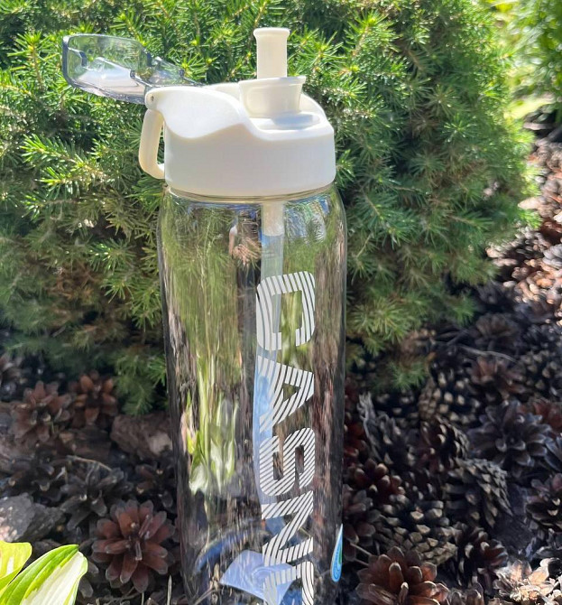Пляшка для води CASNO 1000 мл KXN-1258 Біла Кам'янське - фото 8