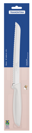 Нож для хлеба Tramontina Plenus light grey, 203 мм (6740794) Киев