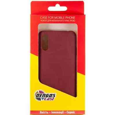 Чохол до мобільного телефона Dengos Carbon Samsung Galaxy A01, red (DG-TPU-CRBN-55) (DG-TPU-CRBN-55) Вінниця