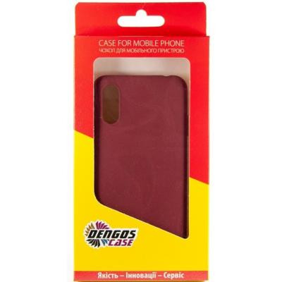 Чехол для мобильного телефона Dengos Carbon Samsung Galaxy A01, red (DG-TPU-CRBN-55) (DG-TPU-CRBN-55) Винница - изображение 3