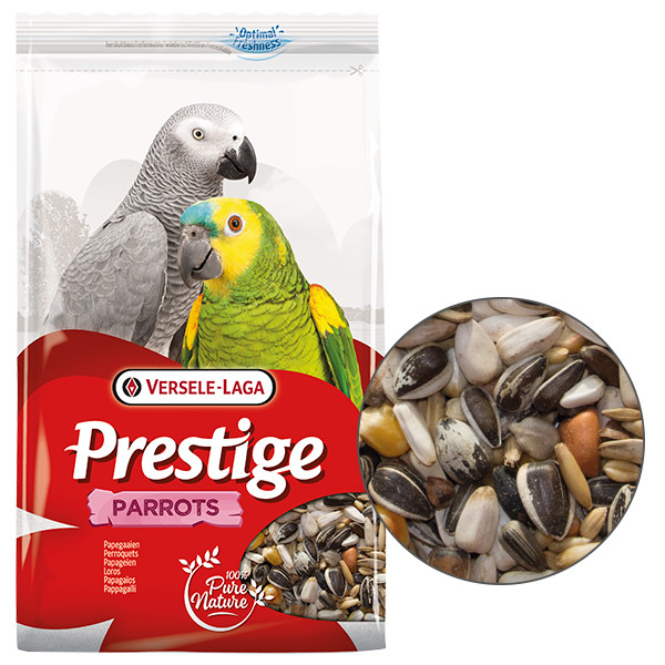Versele-Laga Prestige Parrots ВЕРСЕЛЕ-ЛАГА ПРЕСТИЖ КРУПНЫЙ ПОПУГАЙ зерновая смесь, корм для крупных попугаев Киев - изображение 1
