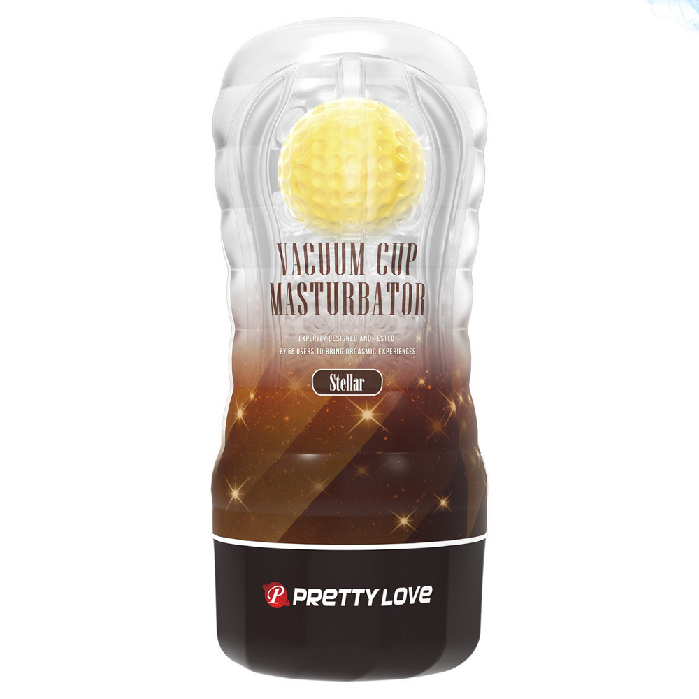Мастурбатор - Pretty Love Vacuum Cup Masturbator Stellar Yellow Sex Aura Київ - фото 3