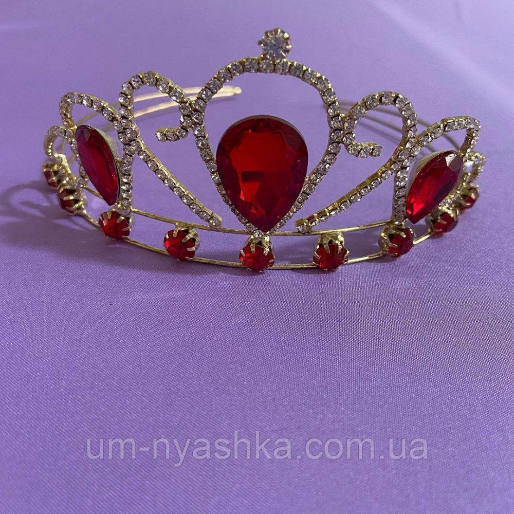 Диадема на обруче Корона с цветными камнями Кривой Рог - изображение 8