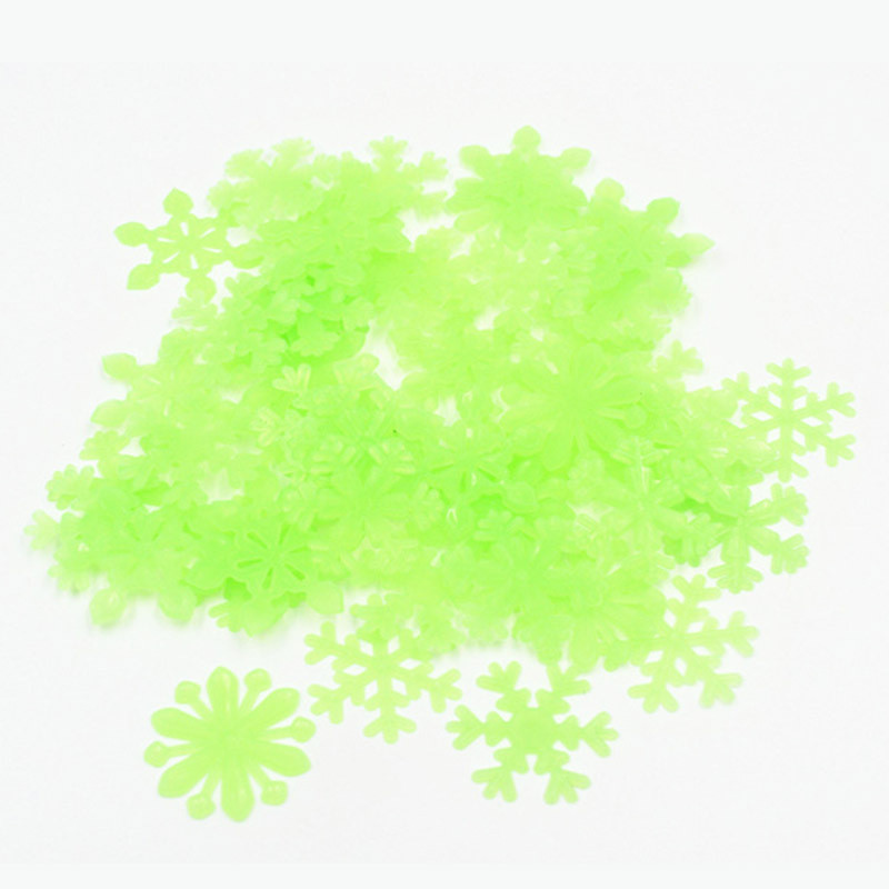 Снежинки новогодние 48 штук 3 см салатовый Киев - изображение 5