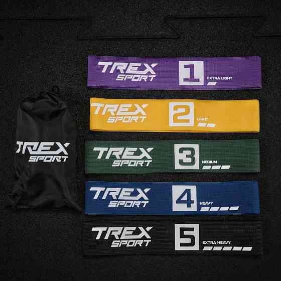 Набор резинок для фитнеса Trex Sport TX-033PRA 2,5-25кг set A Киев