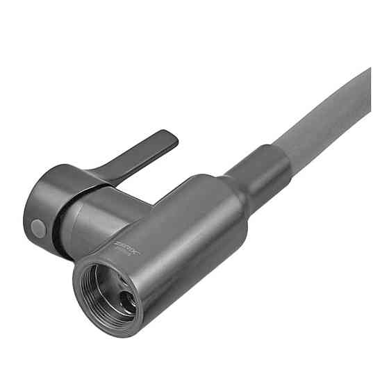 Змішувач для кухні Zerix Rex-011 Graphite Refl.Grey з нержавіючої сталі (Колір графіт+силіконовий вилив сірий) (ZX6130)   ( 28105 Харьков