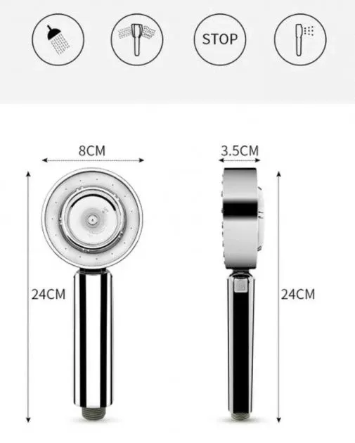 Насадка для душа двусторонняя MULTIFUNCTIONAL FAUCET с отсеком для шампуня  7473 Одесса - изображение 7