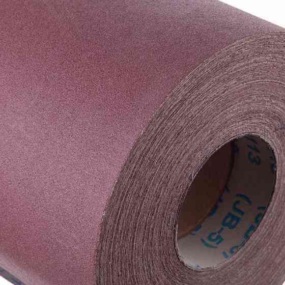 Шкурка шліфувальна, тканинна основа, К120, 200 мм × 50 м INTERTOOL BT-0721 Київ