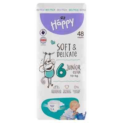 Підгузки Bella Happy 6 Junior Extra 15+ кг 48 шт (5900516605551) Вінниця