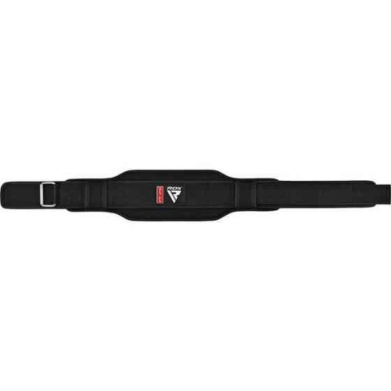 Пояс для важкої атлетики RDX RX5 Double Belt неопреновий Black M Каменское