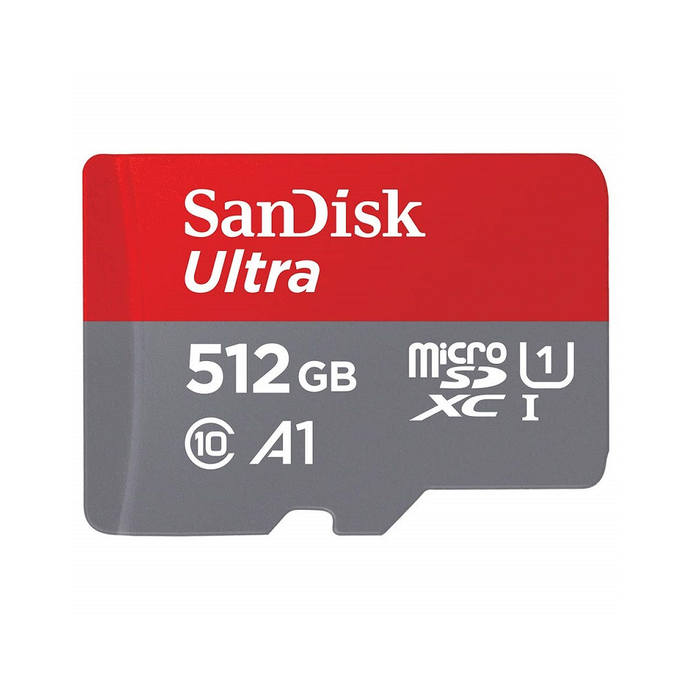 Карта памяти microSDXC (UHS-1) SanDisk Ultra 512Gb class 10 A1 (150Mb/s) (adapter SD) Киев - изображение 3