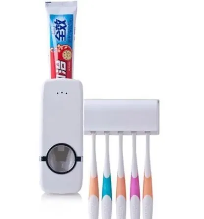 Дозатор для зубной пасты toothpaste dispenser, органайзер для зубных щеток Полтава