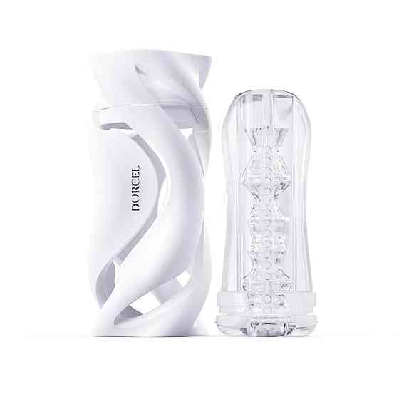 Мастурбатор Dorcel DEEP BLOW WHITE, двойное использование Sex Aura Киев