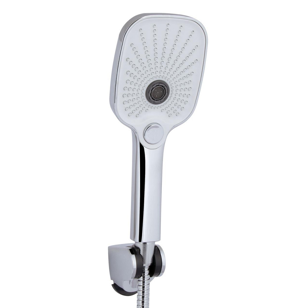 Змішувач для ванни Qtap Gemini (з душовим гарнітуром) QTGEM259CRM45681 Chrome Київ - фото 14