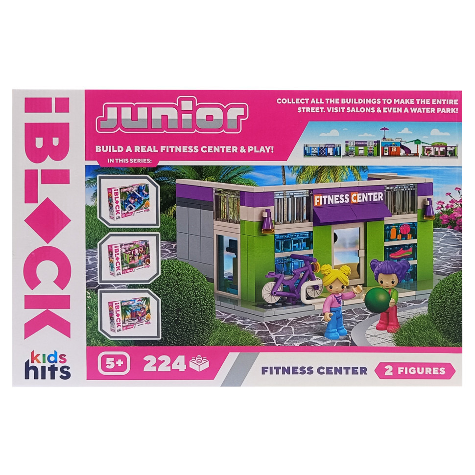 Конструктор детский «Фитнес-центр» KH08/004/2, 224 детали Винница - изображение 1