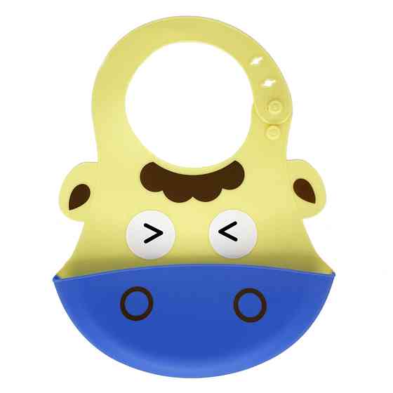 Дитячий слинявчик "Бичок" MGZ-0603-1 силіконовий Вінниця