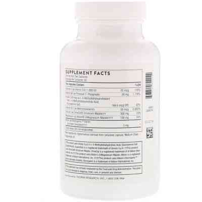 Витамин Thorne Research Комплекс для поддержки здоровья костей при менопаузе, (THR-82204) Винница