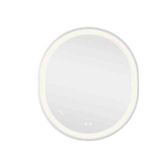 Зеркало Qtap Gemini 800х700 с LED-подсветкой Touch, с антизапотеванием, с диммером, рег. темп. цвета (3000-6500K) QT2578R8071W Киев