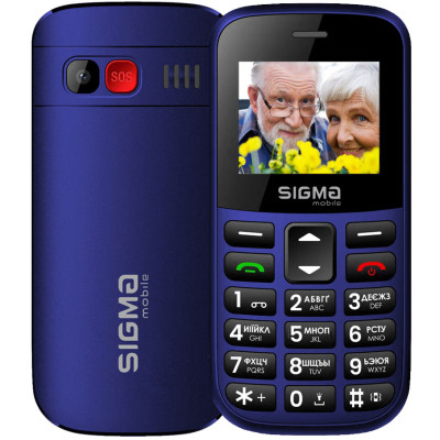 Мобільний телефон Sigma Comfort 50 EASY TYPE-C Blue (4827798585238) Вінниця - фото 1