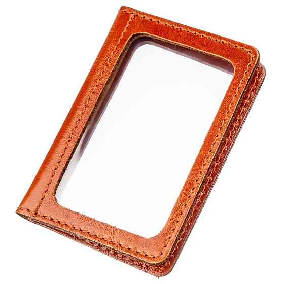 Обложка для пластиковых документов водителя или ID-карты SHVIGEL 13963 Коричневая Киев