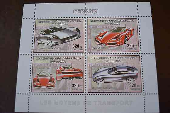 Коно. Марки. Транспорт. Блок. 2006 рік (А-23) Полтава