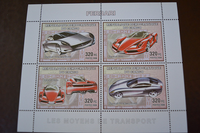 Коно. Марки. Транспорт. Блок. 2006 рік (А-23) Полтава - фото 1
