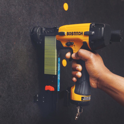 Степлер строительный Bostitch пневматический, тип крепежа SL, длина 19-38 мм и шайбы SB-CAPS (SL1838BC-E) Винница - изображение 7