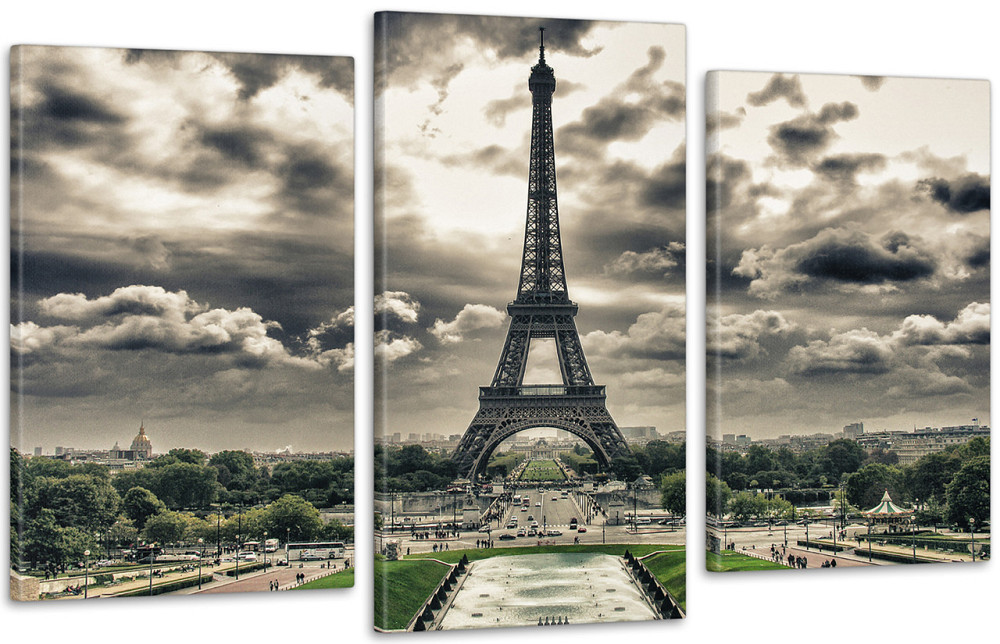 Модульна картина Париж Art-114_3 Київ - фото 1
