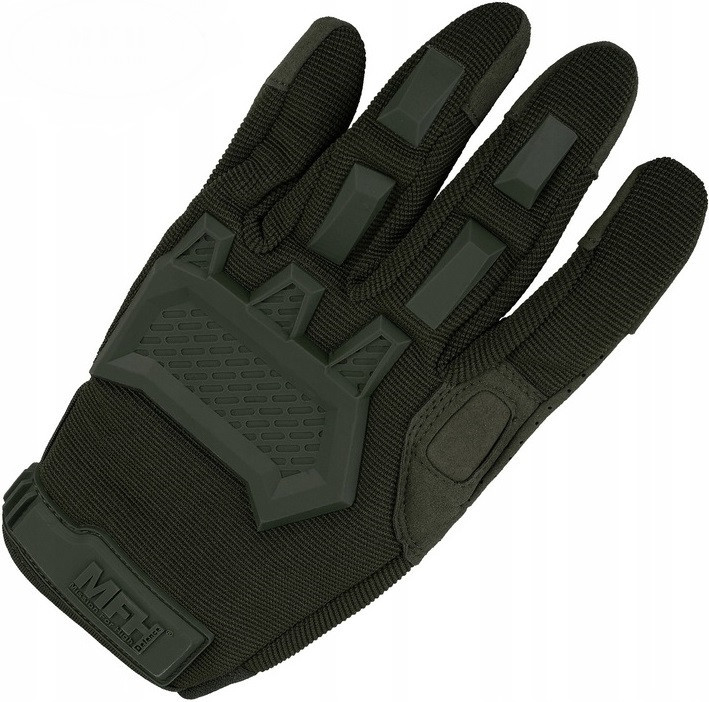 Тактичні Захисні Рукавички всесезонні для стрільби з липучкою MFH "Action" (15843B) Розмір L Нововолинськ - фото 4