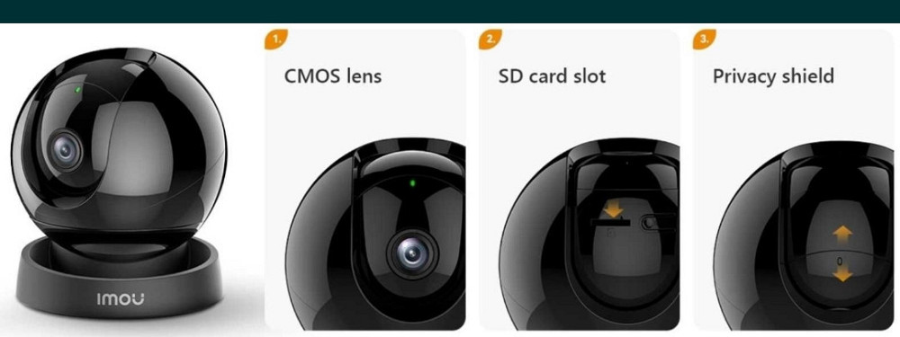 Поворотная WI-FI камера lmou REX 3D 5мп(lPC -GS2DP-5KOW). Харків - фото 4