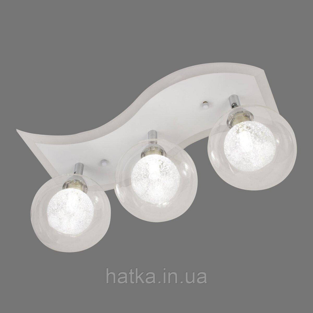 Світлодіодна пристельова люстра Sirius B S2280/3 на 3 плафони Київ - фото 5