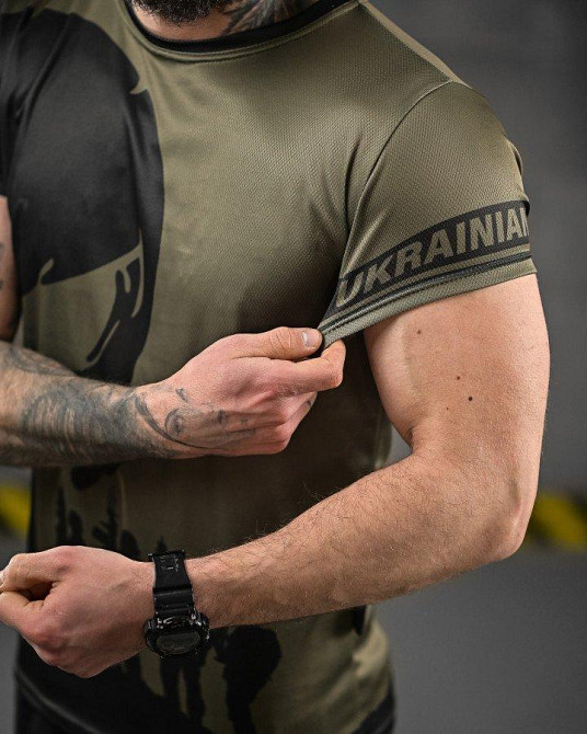 Тактическая потоотводящая футболка oblivion  Panisher soldiers ВН1105 Одесса - изображение 5