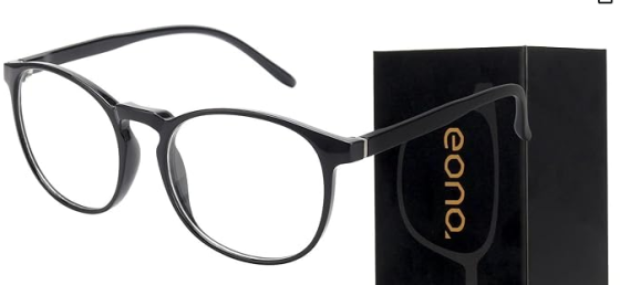 Окуляри для захисту від ультрафіолетового та синього світла EONO TR005 чорні Луцьк