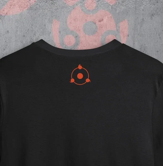 Футболка для подростка мальчика с принтом Наруто Клан Учиха Размер 160 Anime10005 Днепр - изображение 5