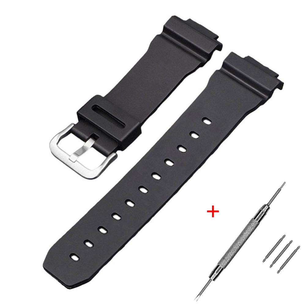 Ремінець для Casio G-Shock DW-6900 Black SI SBR Київ - фото 1