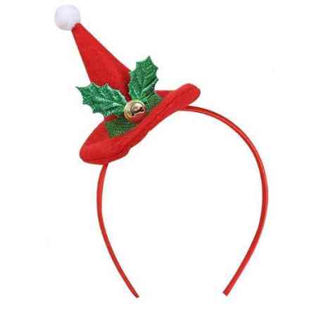 Обруч новорічний на голову універсальний різнобарвний Київ