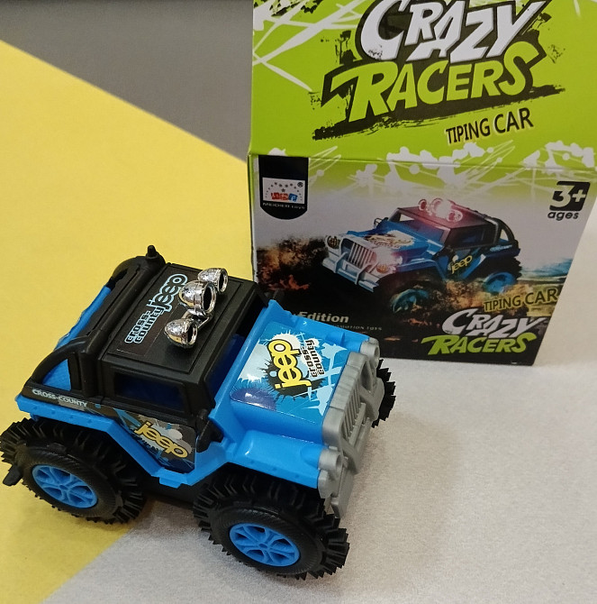 Машина переверташа Crazy Racers (синий) Киев - изображение 1