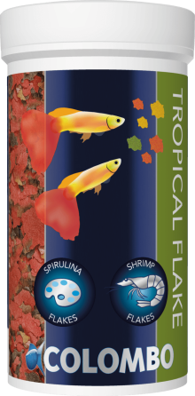 Корм пластівці для тропічних риб COLOMBO TROPICAL FLAKE 250ML (A3020520) Київ