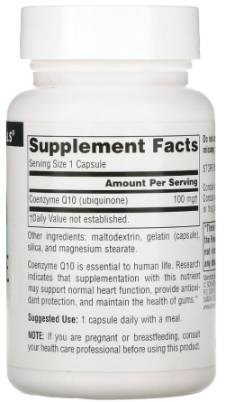 Коензим Q10 Source Naturals Coenzyme Q10 60 капс Київ