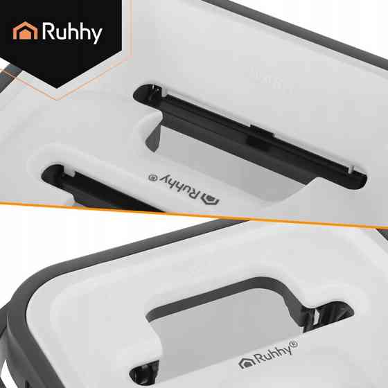 Набор для уборки швабра с двухкамерным ведром 11 литров + 3 насадки Ruhhy (27232) Нововолынск